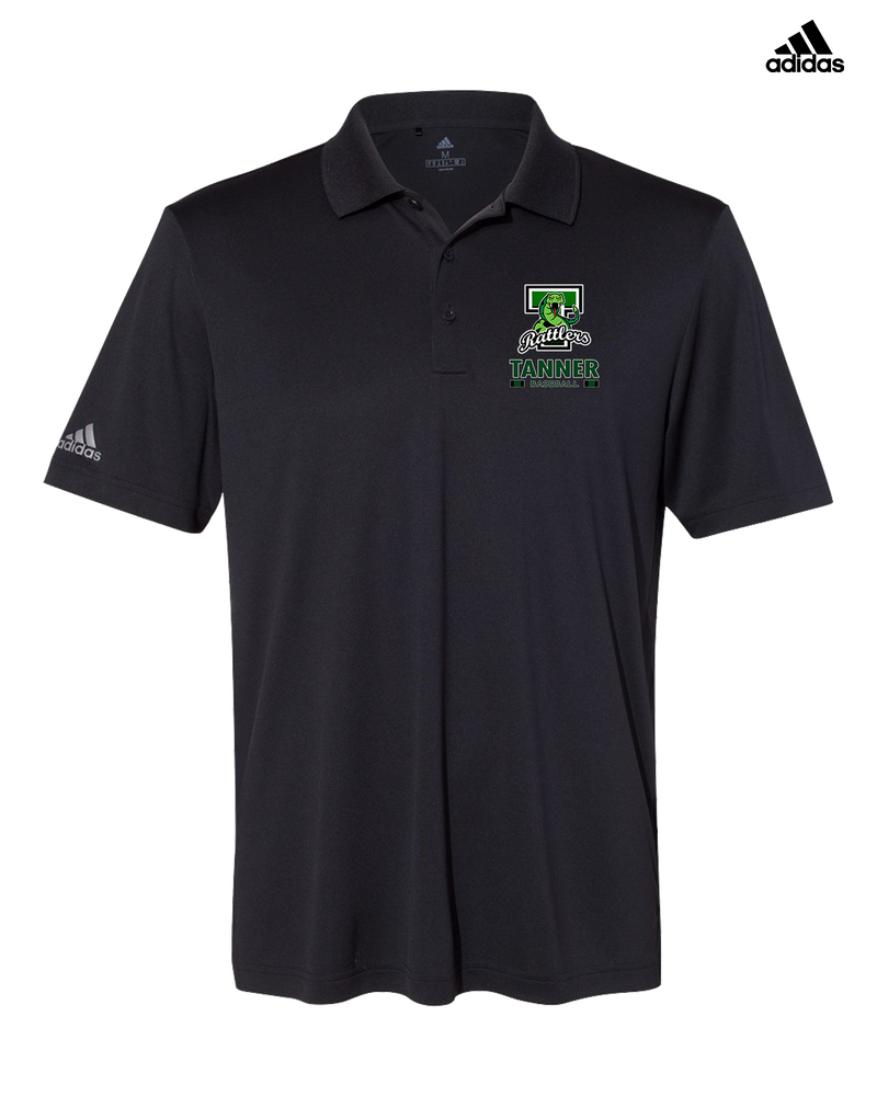 Tanner HS Baseball Stacked - Adidas Men's Performance Polo