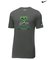 Tanner HS Baseball Stacked - Nike Cotton Poly Dri-Fit