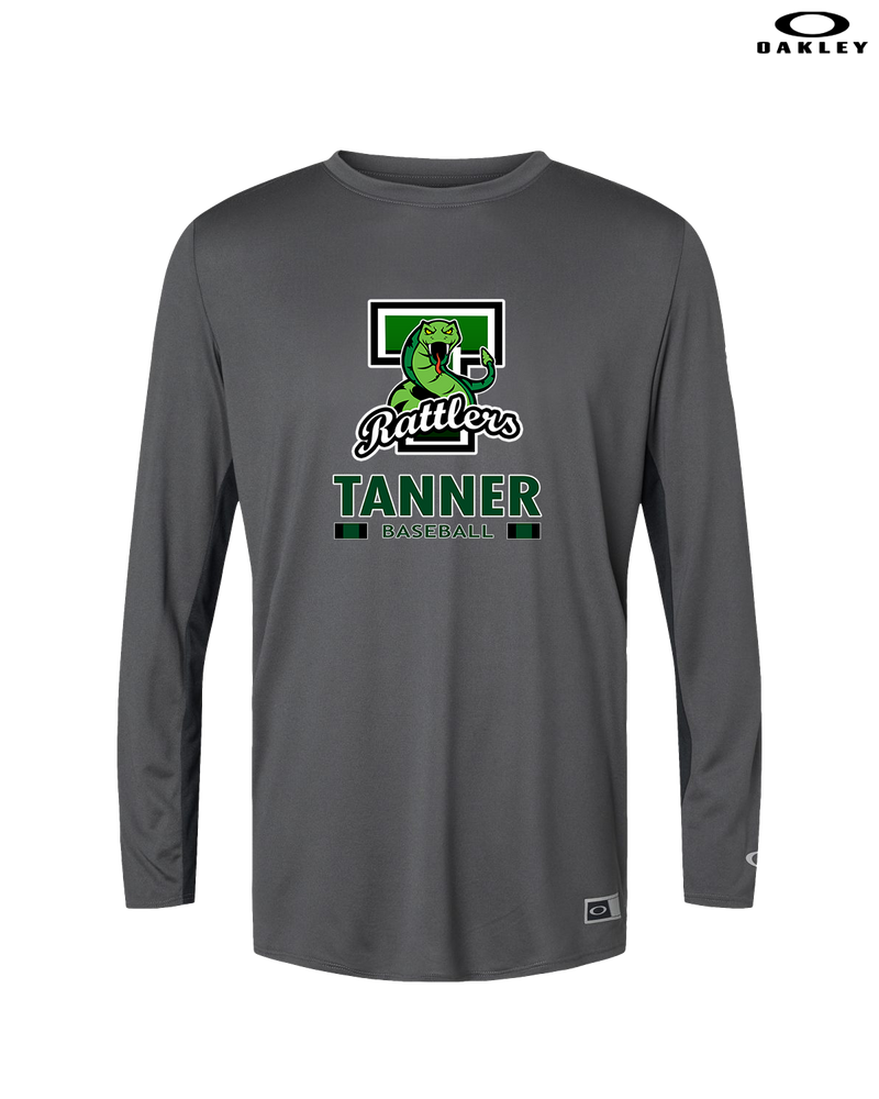 Tanner HS Baseball Stacked - Oakley Hydrolix Long Sleeve