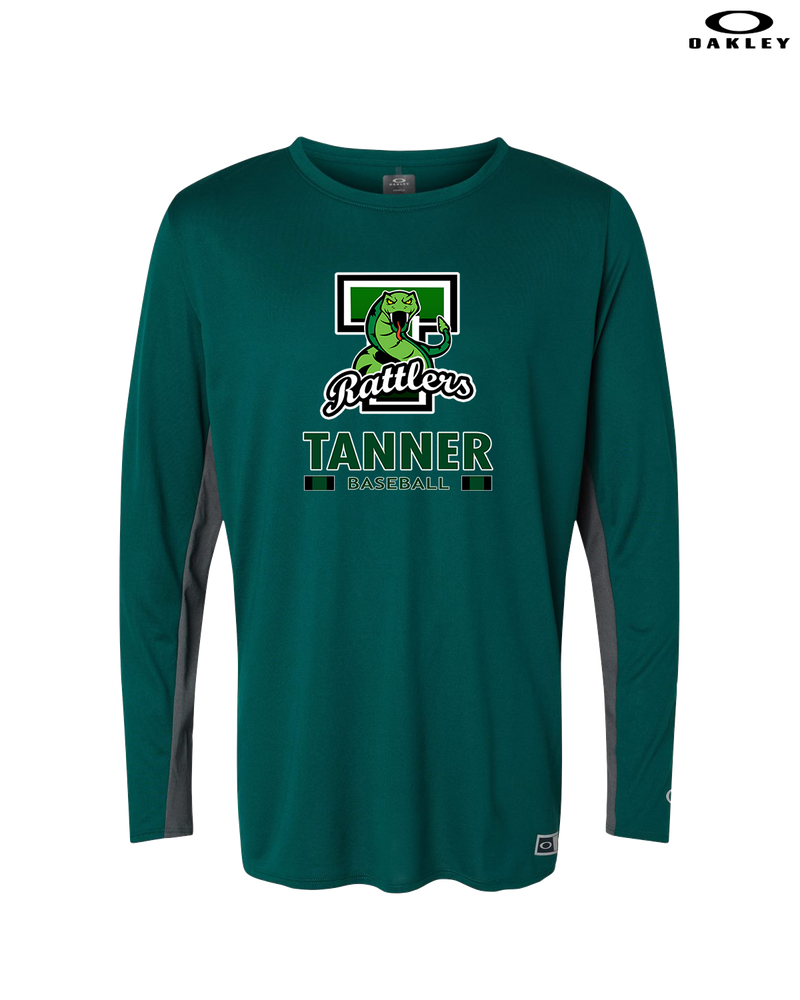 Tanner HS Baseball Stacked - Oakley Hydrolix Long Sleeve