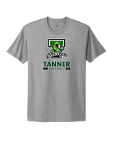 Tanner HS Baseball Stacked - Select Cotton T-Shirt