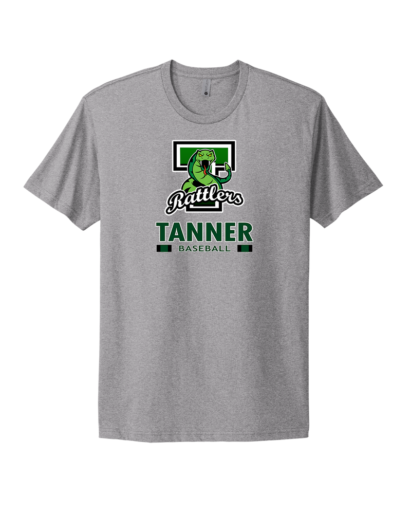 Tanner HS Baseball Stacked - Select Cotton T-Shirt