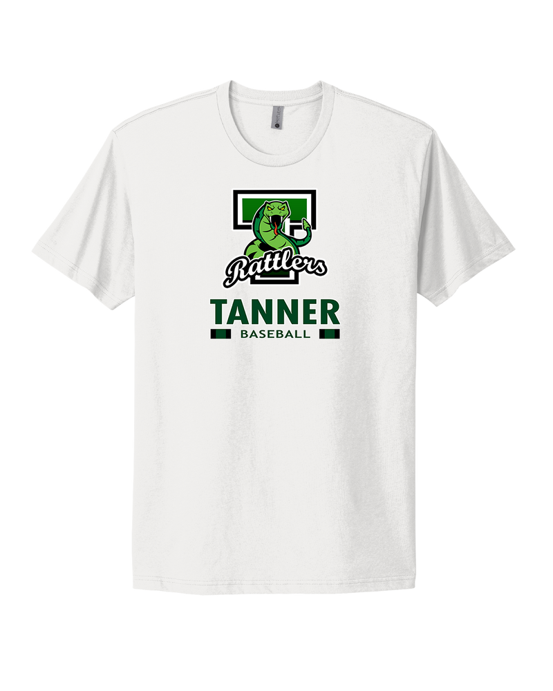 Tanner HS Baseball Stacked - Select Cotton T-Shirt