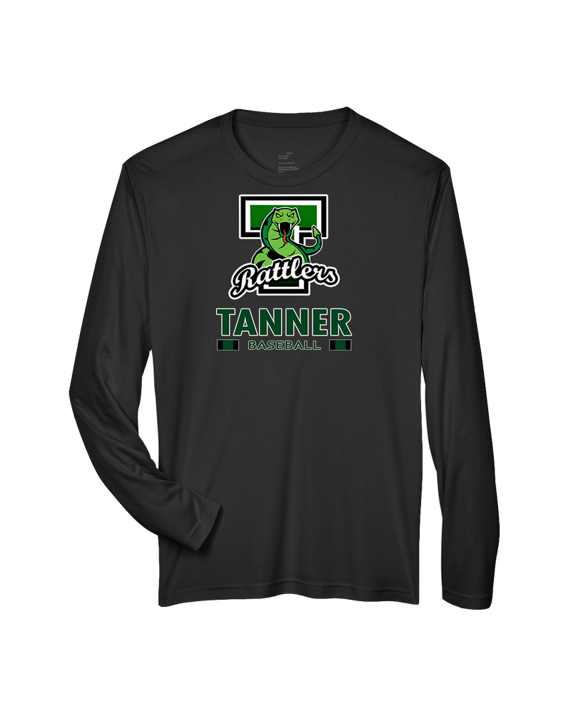 Tanner HS Baseball Stacked - Performance Long Sleeve