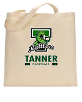 Tanner HS Baseball Stacked - Tote Bag