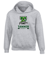 Tanner HS Baseball Stacked - Cotton Hoodie