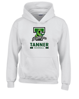 Tanner HS Baseball Stacked - Cotton Hoodie