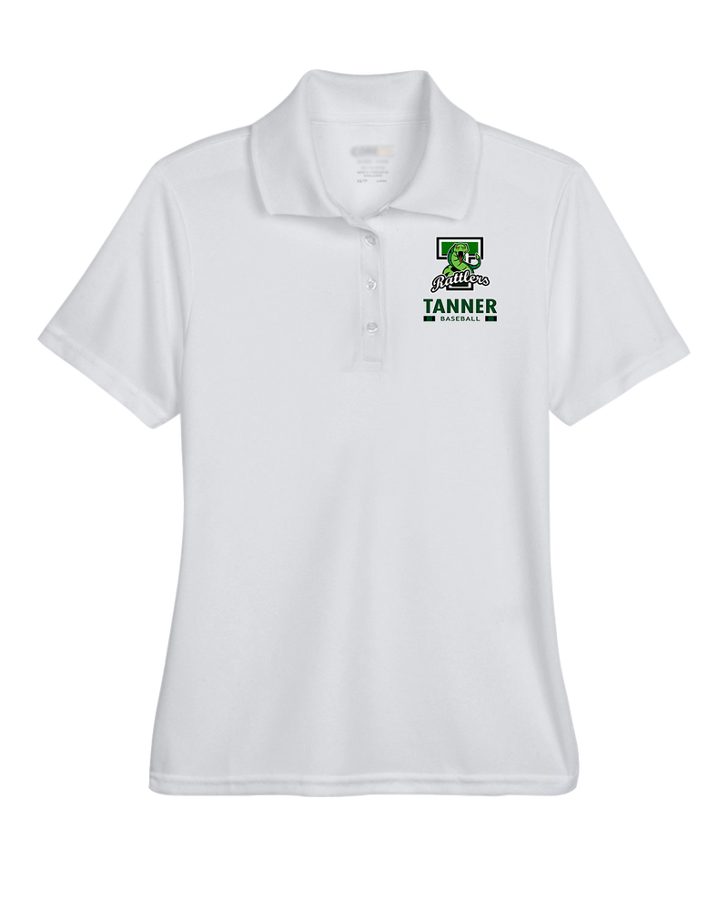 Tanner HS Baseball Stacked - Womens Polo