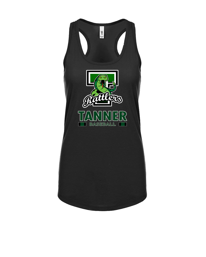 Tanner HS Baseball Stacked - Womens Tank Top