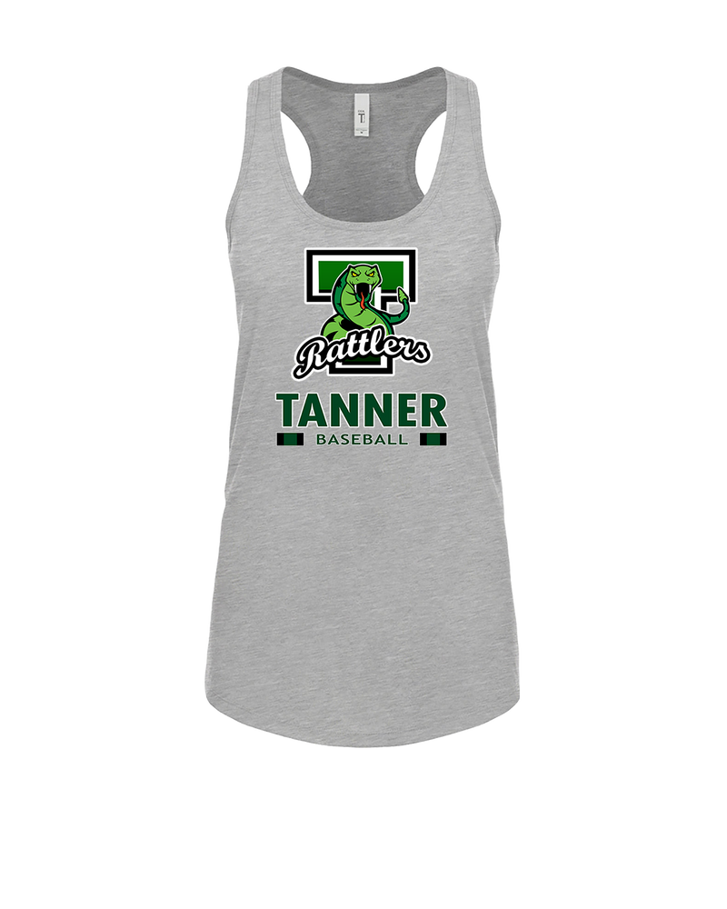 Tanner HS Baseball Stacked - Womens Tank Top