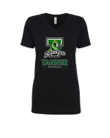 Tanner HS Baseball Stacked - Womens V-Neck