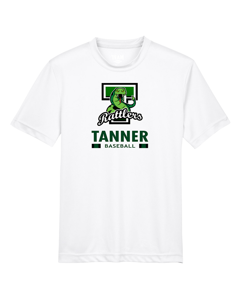 Tanner HS Baseball Stacked - Youth Performance T-Shirt