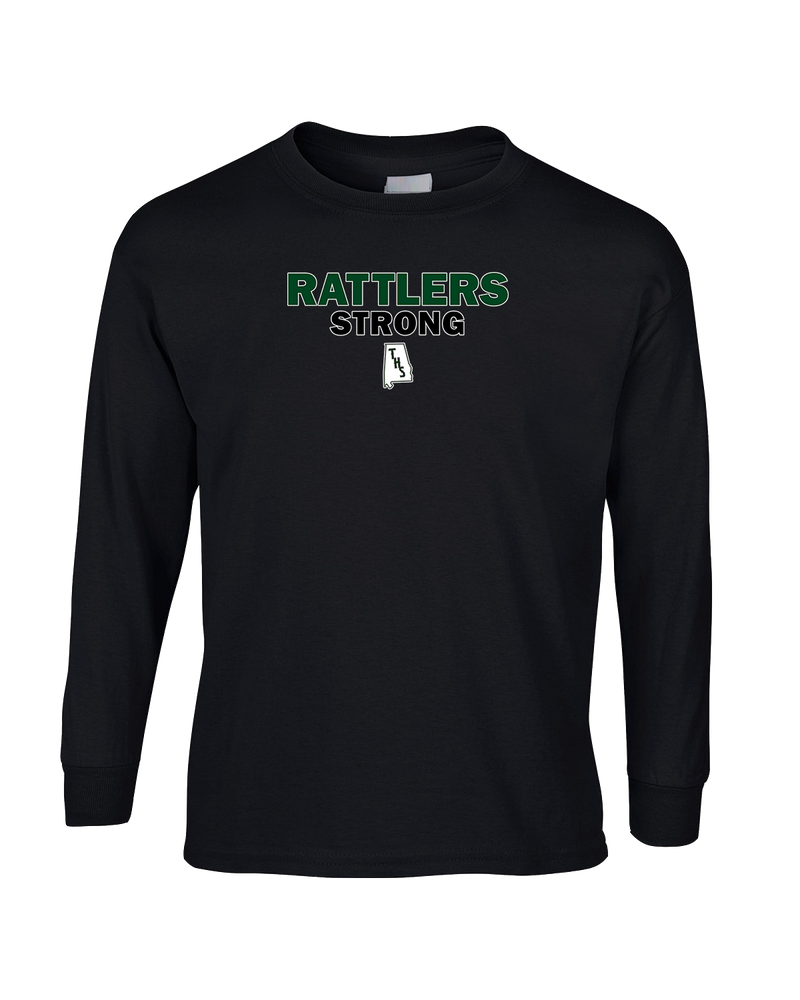 Tanner HS Baseball Strong - Mens Basic Cotton Long Sleeve