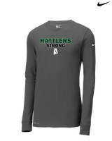 Tanner HS Baseball Strong - Nike Dri-Fit Poly Long Sleeve