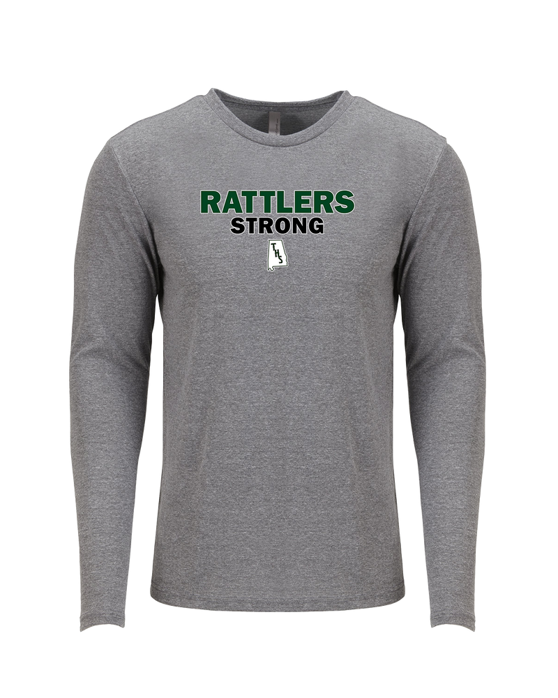 Tanner HS Baseball Strong - Tri Blend Long Sleeve