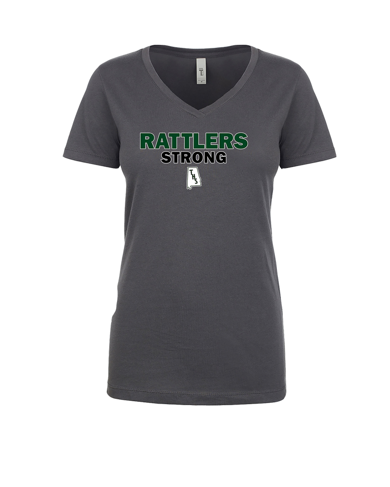 Tanner HS Baseball Strong - Womens V-Neck