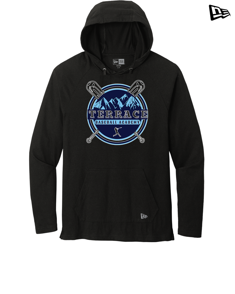 Terrace Baseball Academy Logo - New Era Tri Blend Hoodie