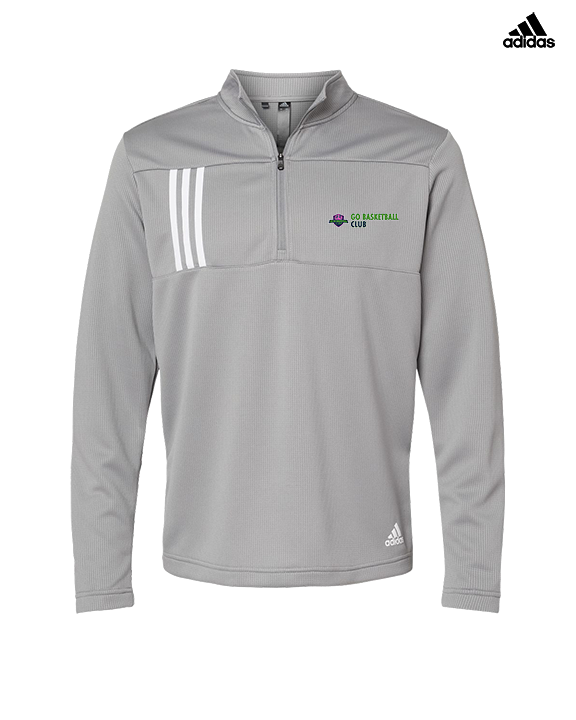 The GO Basketball Club Basic - Mens Adidas Quarter Zip