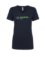 The GO Basketball Club Basic - Womens Vneck