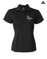 The GO Basketball Club Eat Sleep Breathe - Adidas Womens Polo