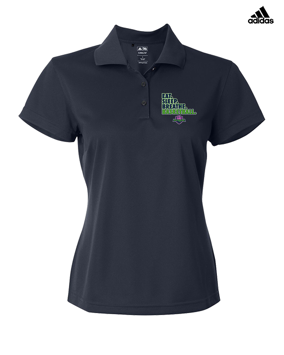 The GO Basketball Club Eat Sleep Breathe - Adidas Womens Polo