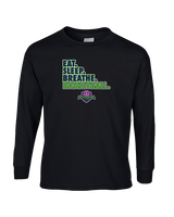 The GO Basketball Club Eat Sleep Breathe - Cotton Longsleeve