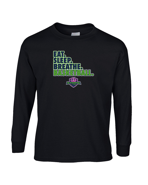 The GO Basketball Club Eat Sleep Breathe - Cotton Longsleeve