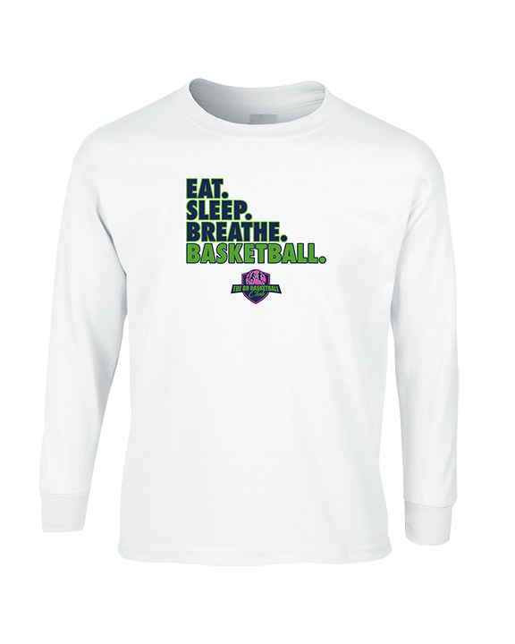 The GO Basketball Club Eat Sleep Breathe - Cotton Longsleeve