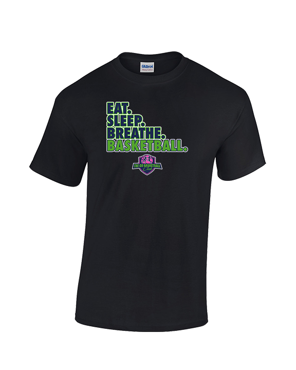 The GO Basketball Club Eat Sleep Breathe - Cotton T-Shirt