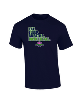 The GO Basketball Club Eat Sleep Breathe - Cotton T-Shirt