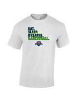 The GO Basketball Club Eat Sleep Breathe - Cotton T-Shirt