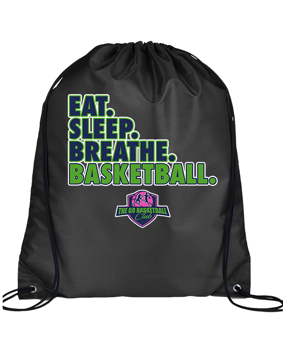 The GO Basketball Club Eat Sleep Breathe - Drawstring Bag