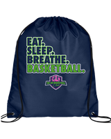 The GO Basketball Club Eat Sleep Breathe - Drawstring Bag