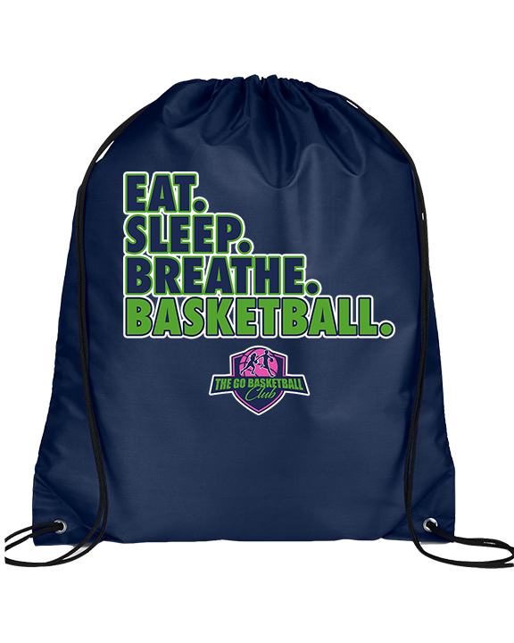 The GO Basketball Club Eat Sleep Breathe - Drawstring Bag