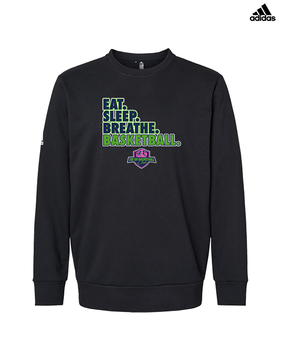 The GO Basketball Club Eat Sleep Breathe - Mens Adidas Crewneck