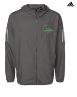 The GO Basketball Club Eat Sleep Breathe - Mens Adidas Full Zip Jacket