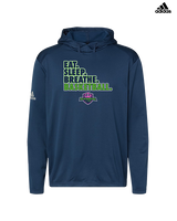 The GO Basketball Club Eat Sleep Breathe - Mens Adidas Hoodie