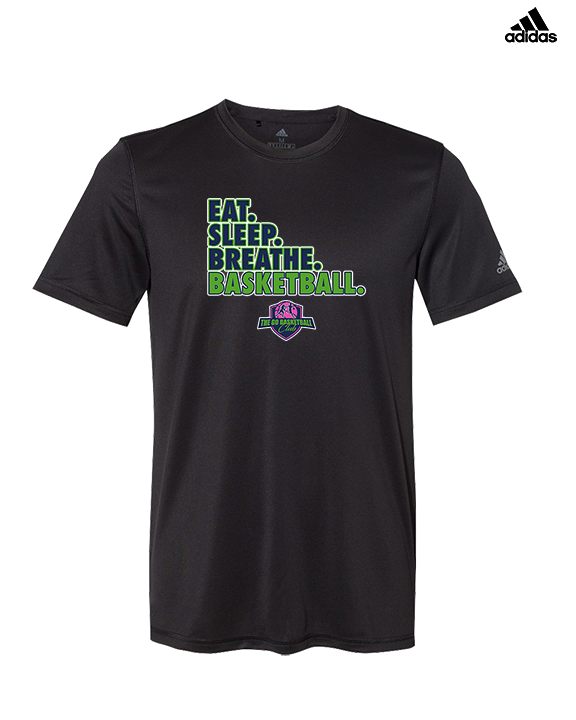 The GO Basketball Club Eat Sleep Breathe - Mens Adidas Performance Shirt