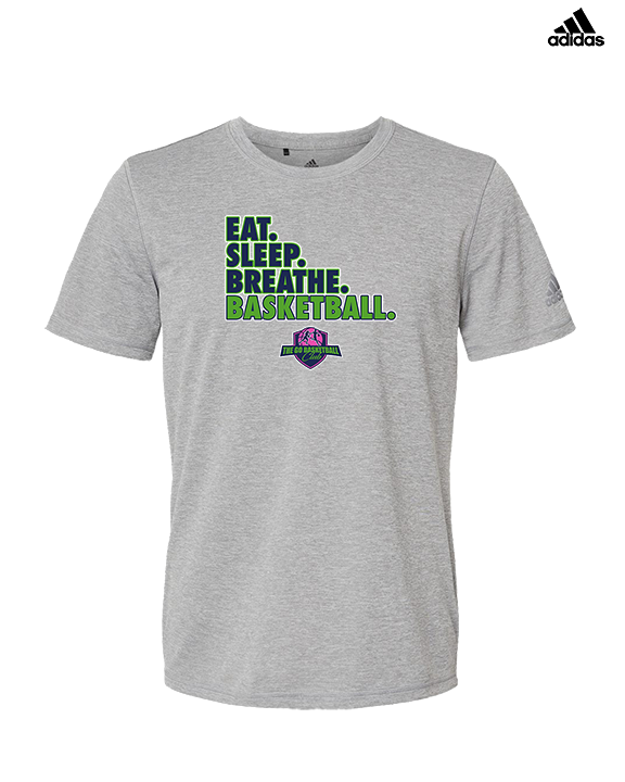 The GO Basketball Club Eat Sleep Breathe - Mens Adidas Performance Shirt