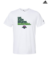 The GO Basketball Club Eat Sleep Breathe - Mens Adidas Performance Shirt