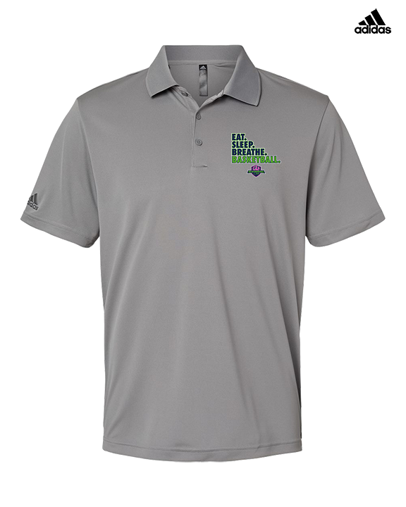 The GO Basketball Club Eat Sleep Breathe - Mens Adidas Polo