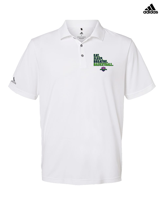 The GO Basketball Club Eat Sleep Breathe - Mens Adidas Polo