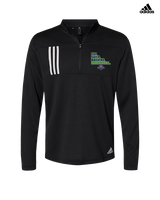 The GO Basketball Club Eat Sleep Breathe - Mens Adidas Quarter Zip