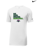 The GO Basketball Club Eat Sleep Breathe - Mens Nike Cotton Poly Tee