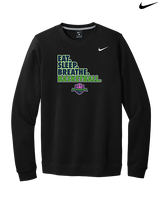 The GO Basketball Club Eat Sleep Breathe - Mens Nike Crewneck