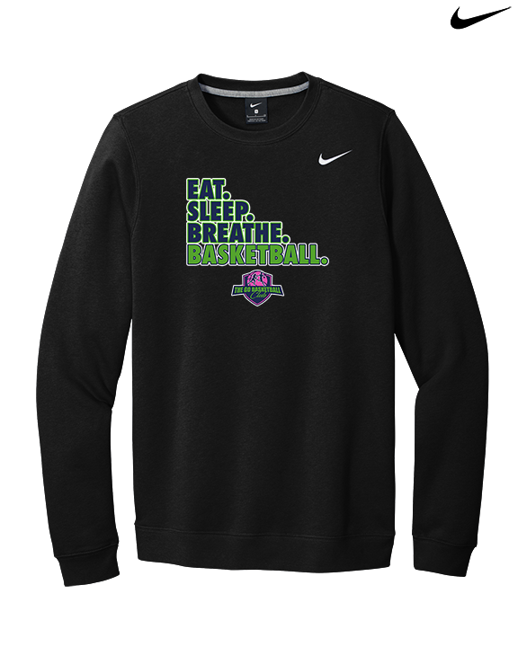 The GO Basketball Club Eat Sleep Breathe - Mens Nike Crewneck