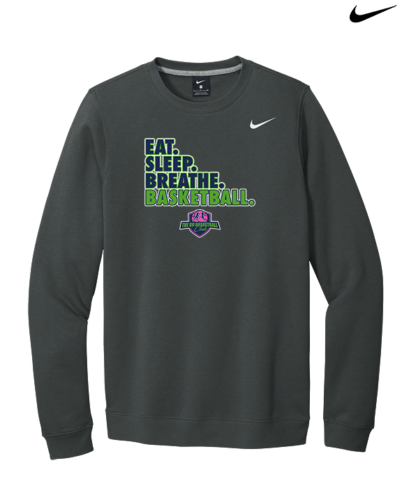 The GO Basketball Club Eat Sleep Breathe - Mens Nike Crewneck