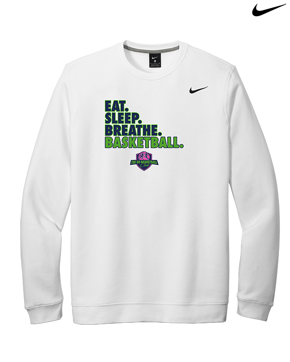 The GO Basketball Club Eat Sleep Breathe - Mens Nike Crewneck