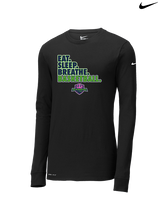 The GO Basketball Club Eat Sleep Breathe - Mens Nike Longsleeve