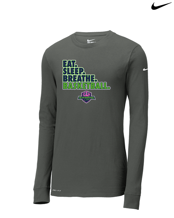 The GO Basketball Club Eat Sleep Breathe - Mens Nike Longsleeve